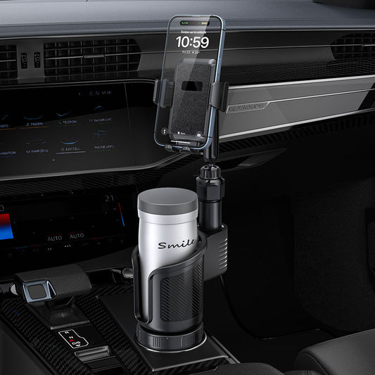 Car Water Cup Mobile Phone Navigation Holder Car Water Cup Holder Masafe Magnetic Mobile Phone Holder 360 Rotation Telescopic