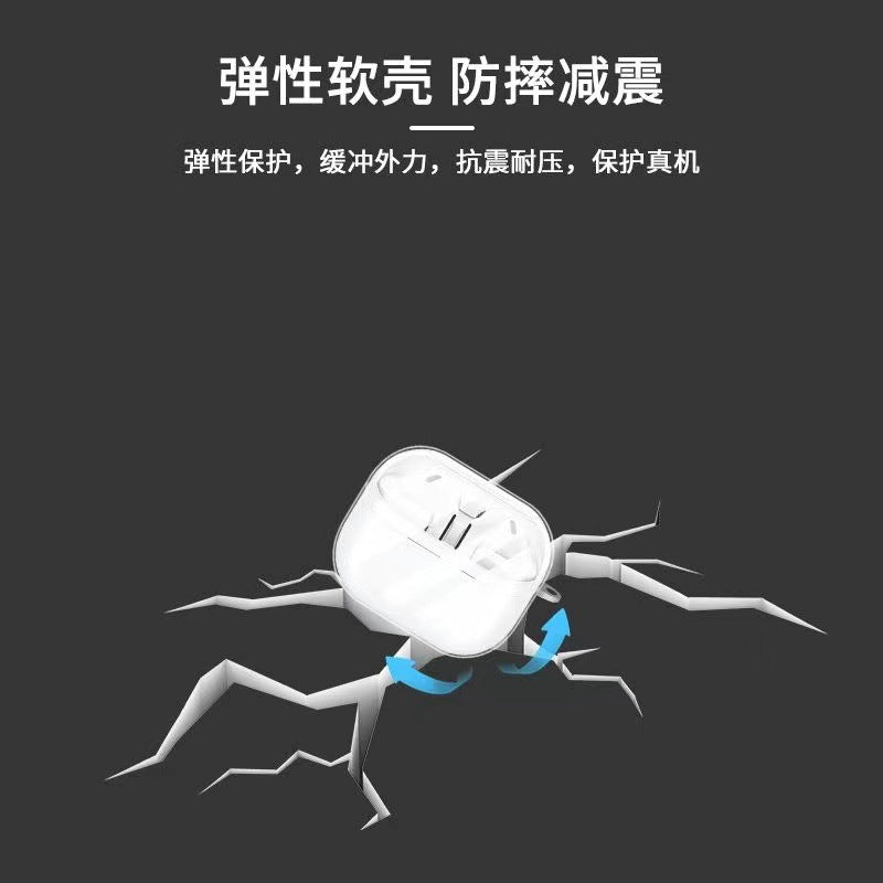 For Samsung Buds3Pro Bluetooth Headset Case PC Hard Case Samsung GalaxyBuds3 Case Transparent