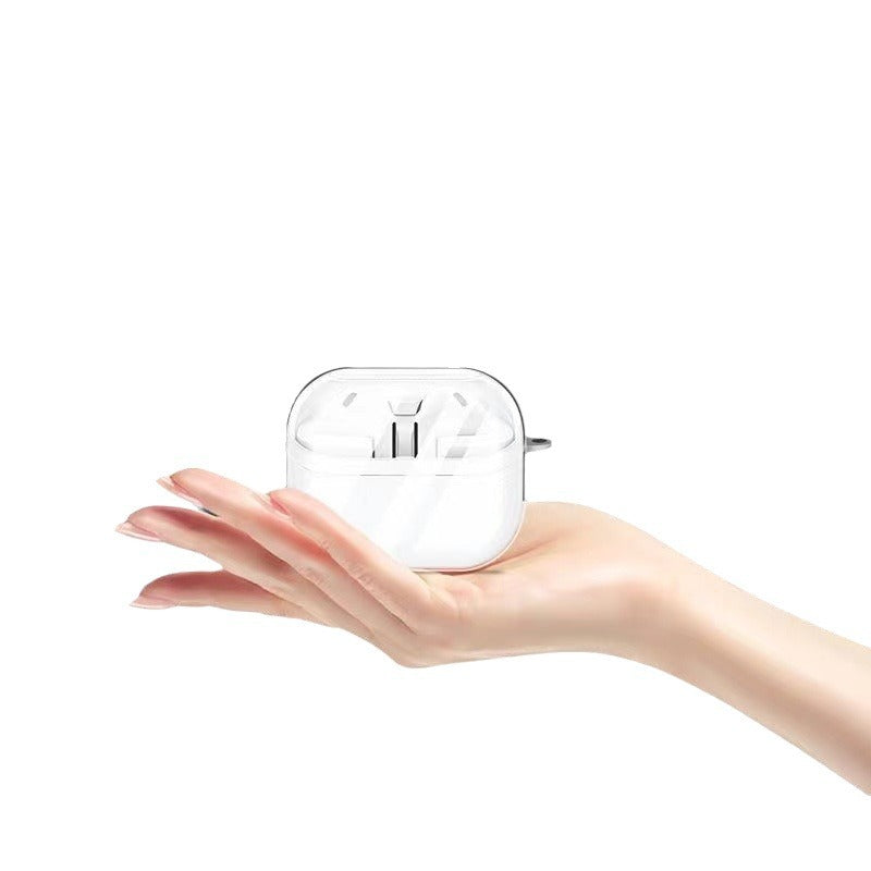 For Samsung Buds3Pro Bluetooth Headset Case PC Hard Case Samsung GalaxyBuds3 Case Transparent