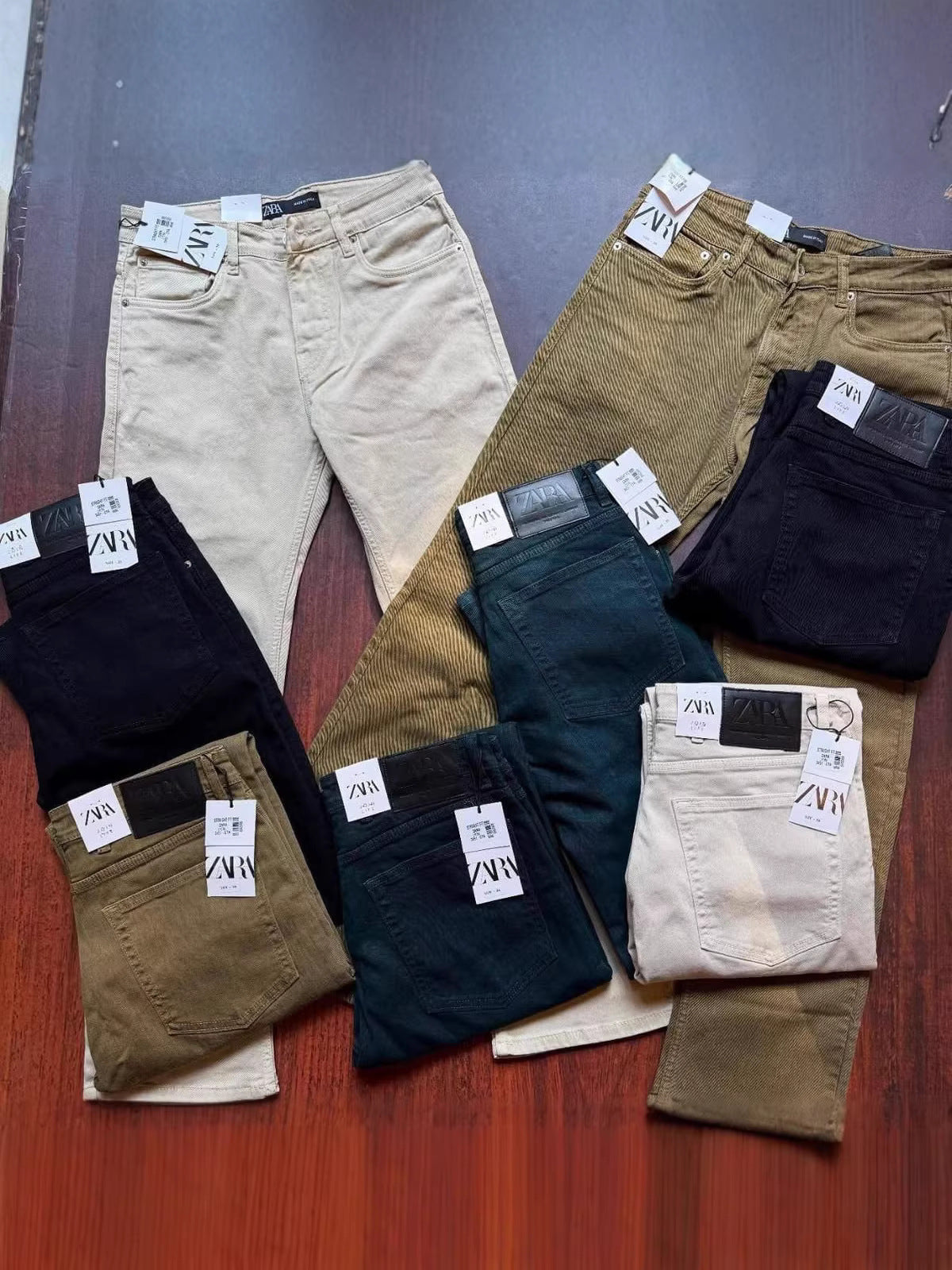 Men's Jeans 2026 New Style Slim Fit High-End Washed Retro Versatile Casual Long Pants Wholesale