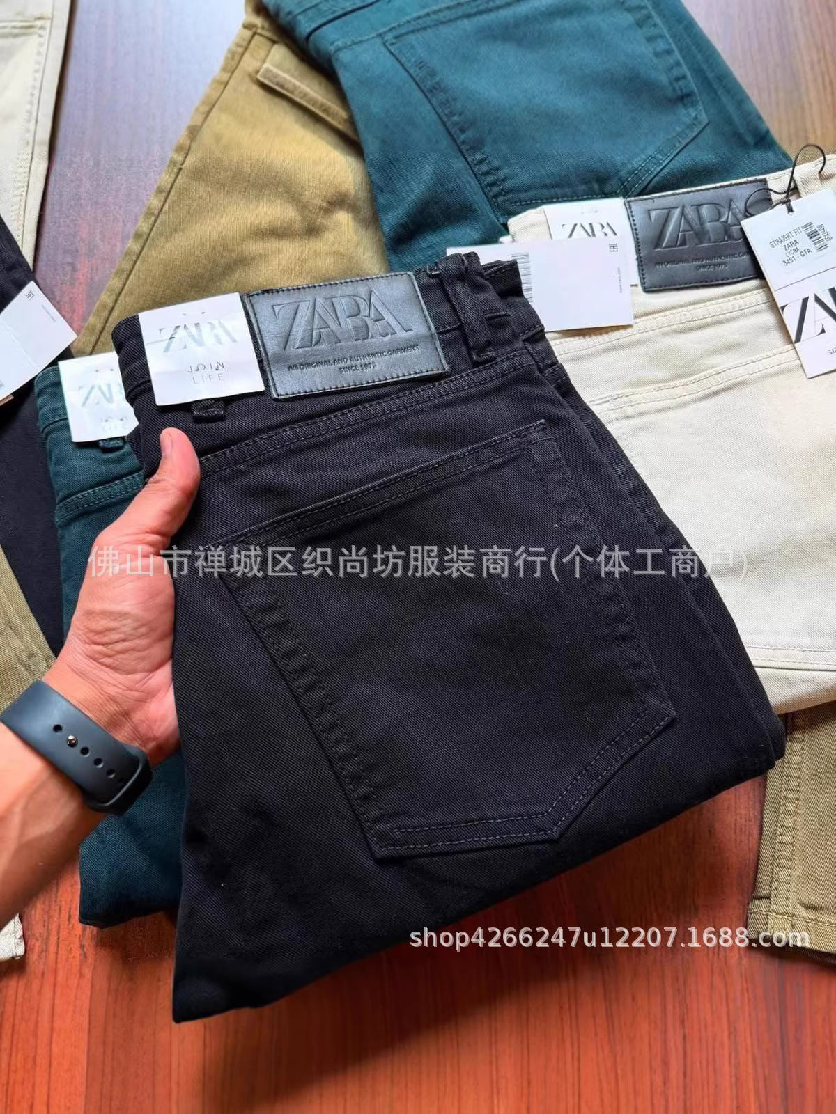 Men's Jeans 2026 New Style Slim Fit High-End Washed Retro Versatile Casual Long Pants Wholesale