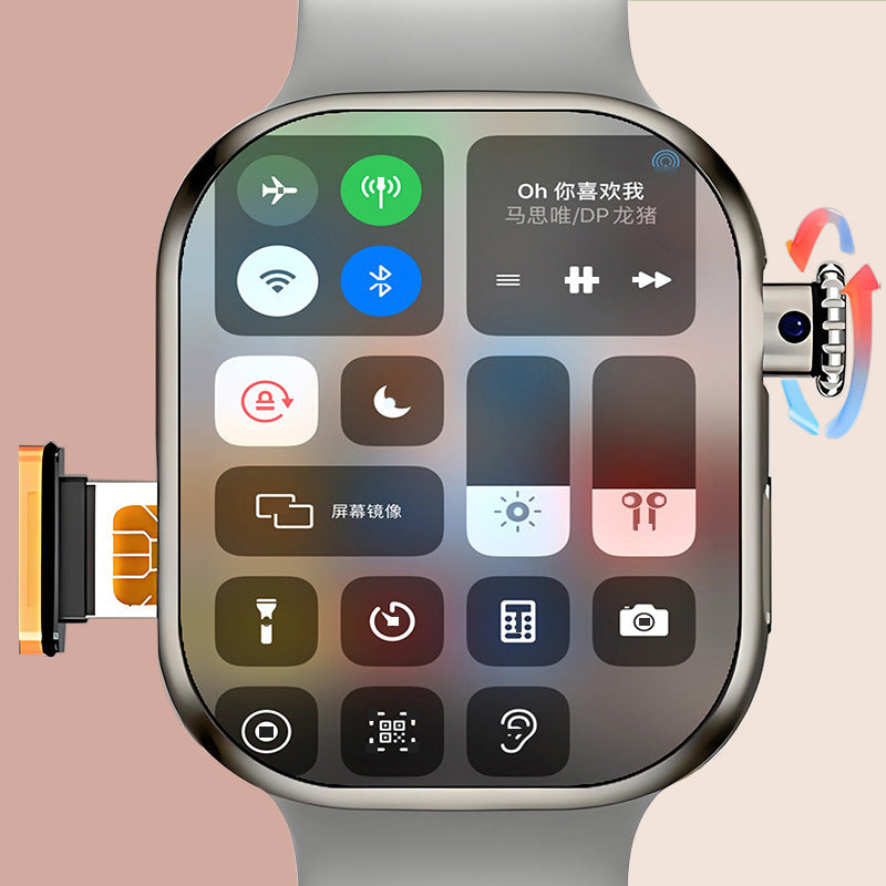 Shenzhen Huaqiangbei S10 Watch Phone with Card Slot, Sports Cross-Border Electronic Smart Watch, Multi-Functional iWatch