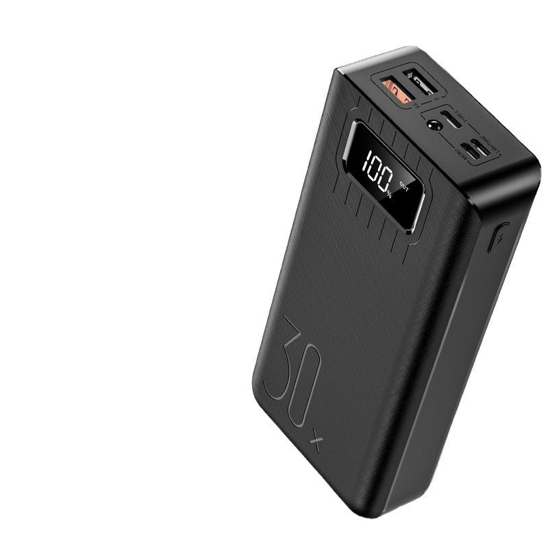 Big Mac 30000 mA large capacity charging treasure fast charging multi USB digital mobile power printed LOGO