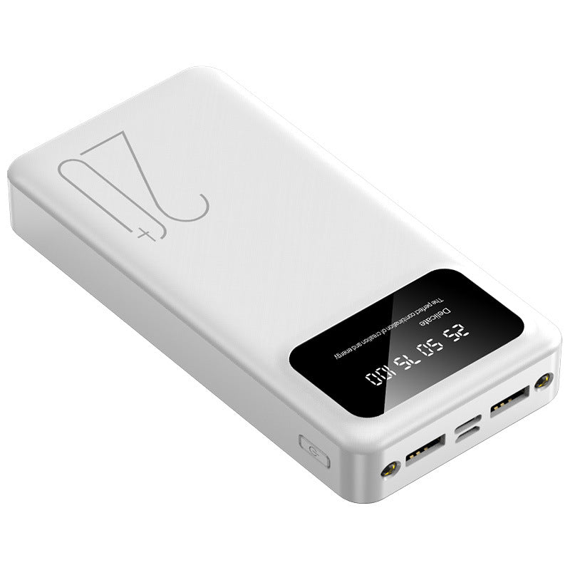 Wholesale Mobile Phone Power Bank with Cable 10000Mah Large Capacity Gift Mobile Power Bank Universal Outdoor Power Bank