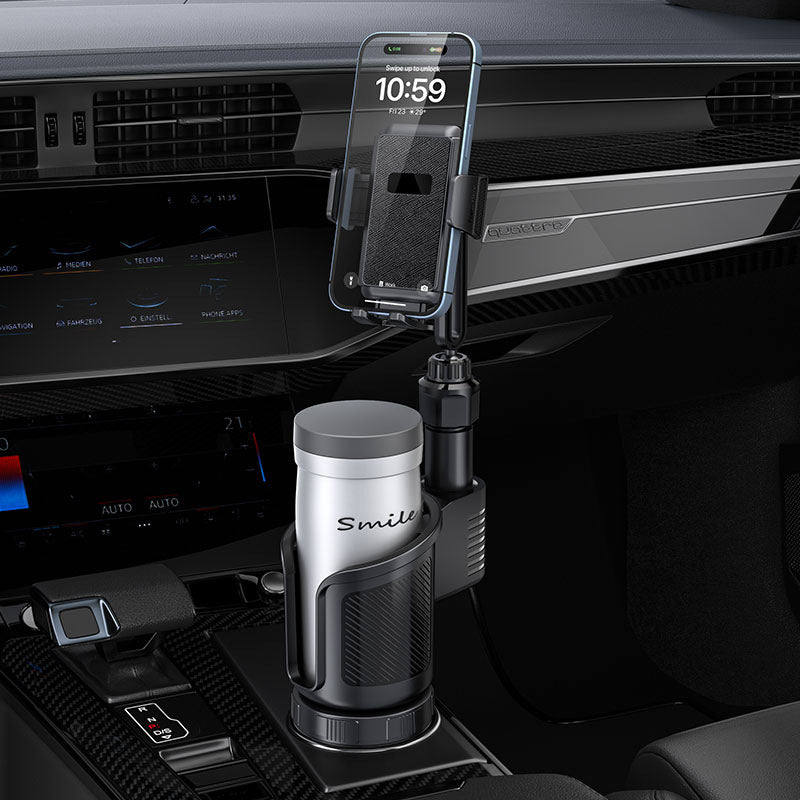 Car Water Cup Mobile Phone Navigation Holder Car Water Cup Holder Masafe Magnetic Mobile Phone Holder 360 Rotation Telescopic