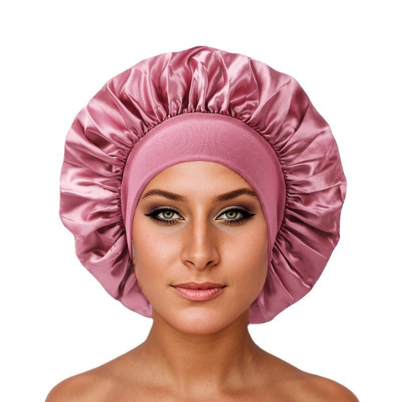 Wide-brimmed High Elastic Headscarf Beauty Cap Hair Care For Women