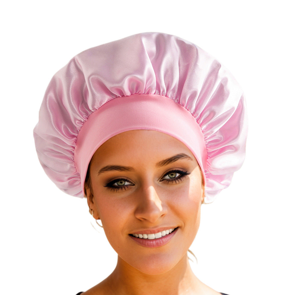 Wide-brimmed High Elastic Headscarf Beauty Cap Hair Care For Women