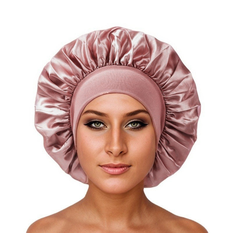 Wide-brimmed High Elastic Headscarf Beauty Cap Hair Care For Women