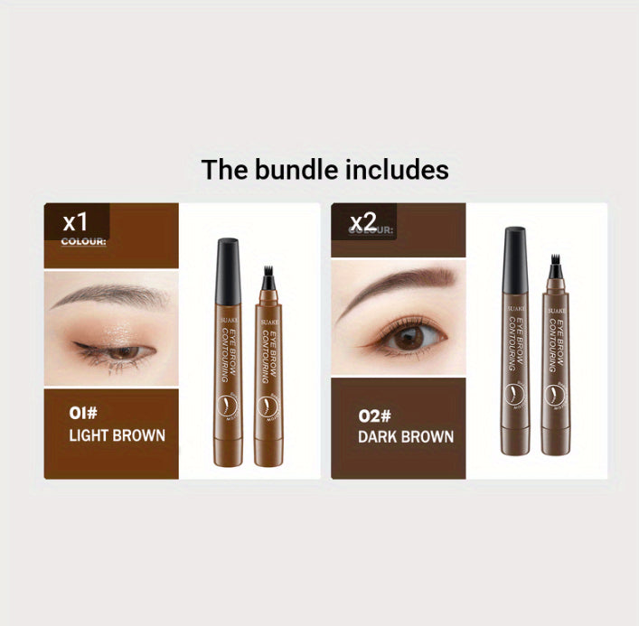 قلم حواجب مكياج مقاوم للماء ويدوم طويلاً