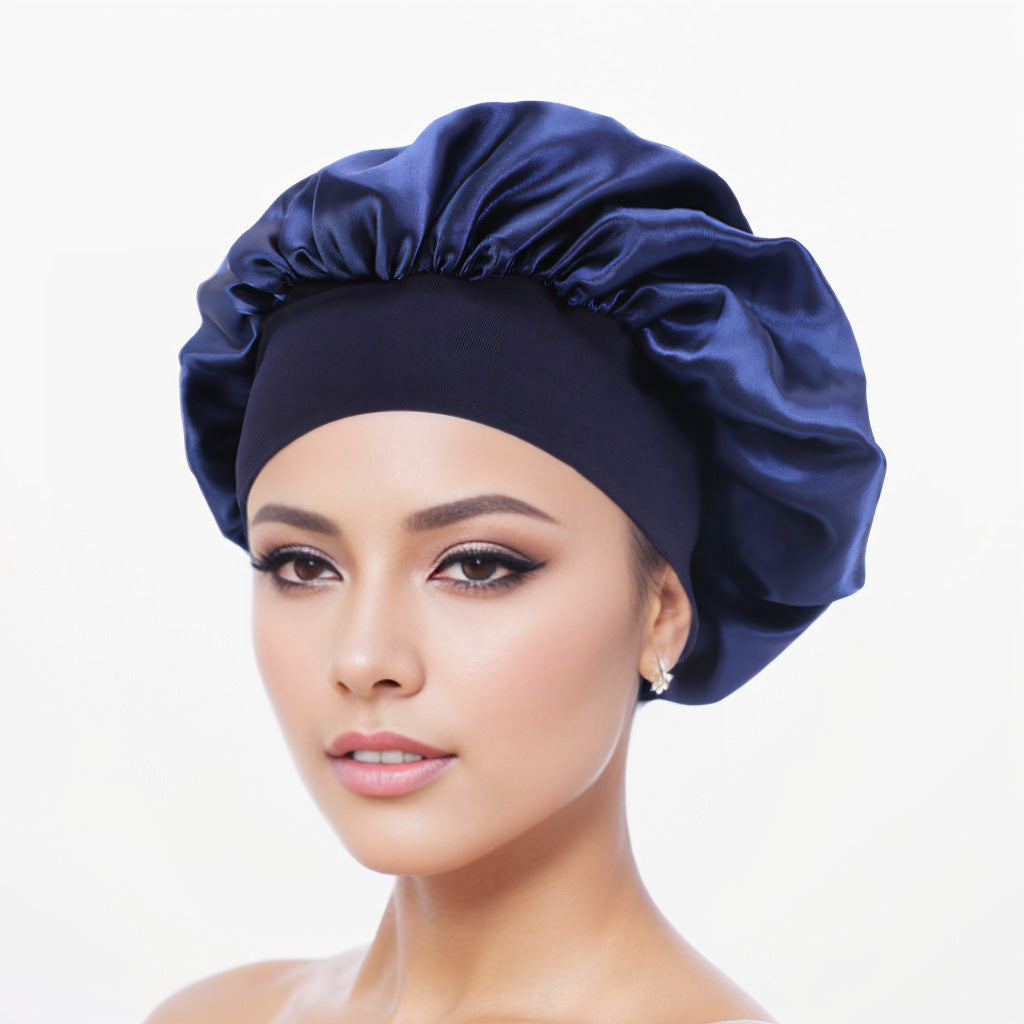 Wide-brimmed High Elastic Headscarf Beauty Cap Hair Care For Women