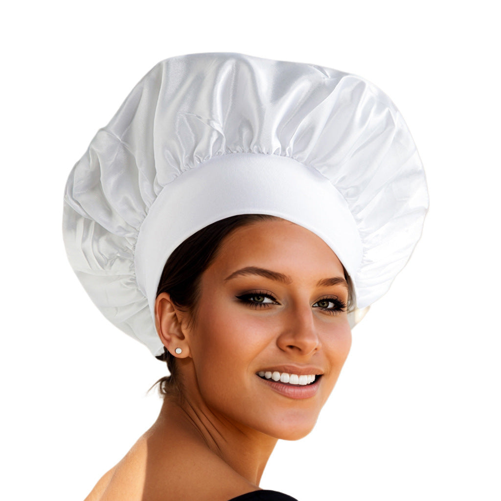 Wide-brimmed High Elastic Headscarf Beauty Cap Hair Care For Women