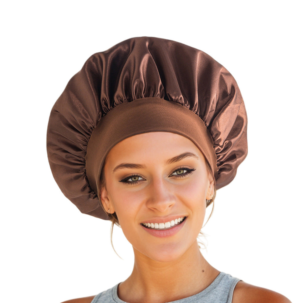 Wide-brimmed High Elastic Headscarf Beauty Cap Hair Care For Women