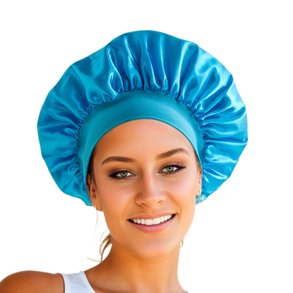 Wide-brimmed High Elastic Headscarf Beauty Cap Hair Care For Women
