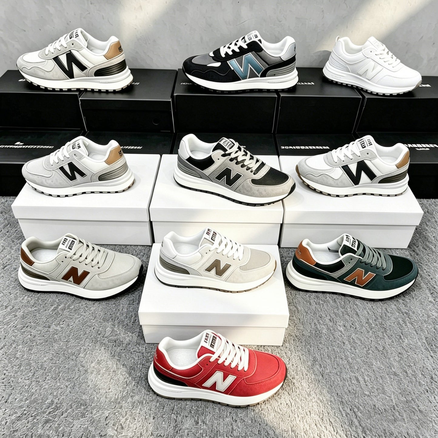 Wholesale of Miscellaneous Shoes for Cross-Border E-Commerce, Foreign Trade, Night Market Stalls, and Men's Sports Shoes