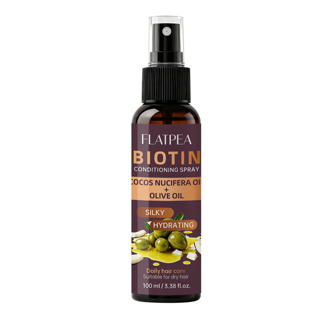 Cross-Border Spot Biotin Hair Care Spray for Deep Nourishment, Oil Control, Moisturizing, Volumizing Dry Hair, and Preventing Split Ends