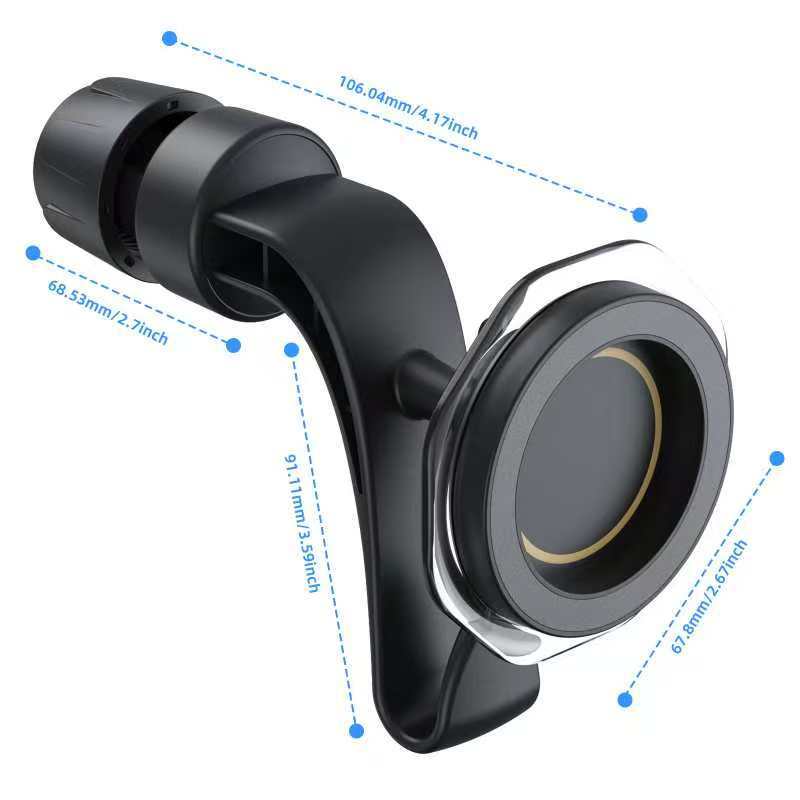 Car Water Cup Mobile Phone Navigation Holder Car Water Cup Holder Masafe Magnetic Mobile Phone Holder 360 Rotation Telescopic