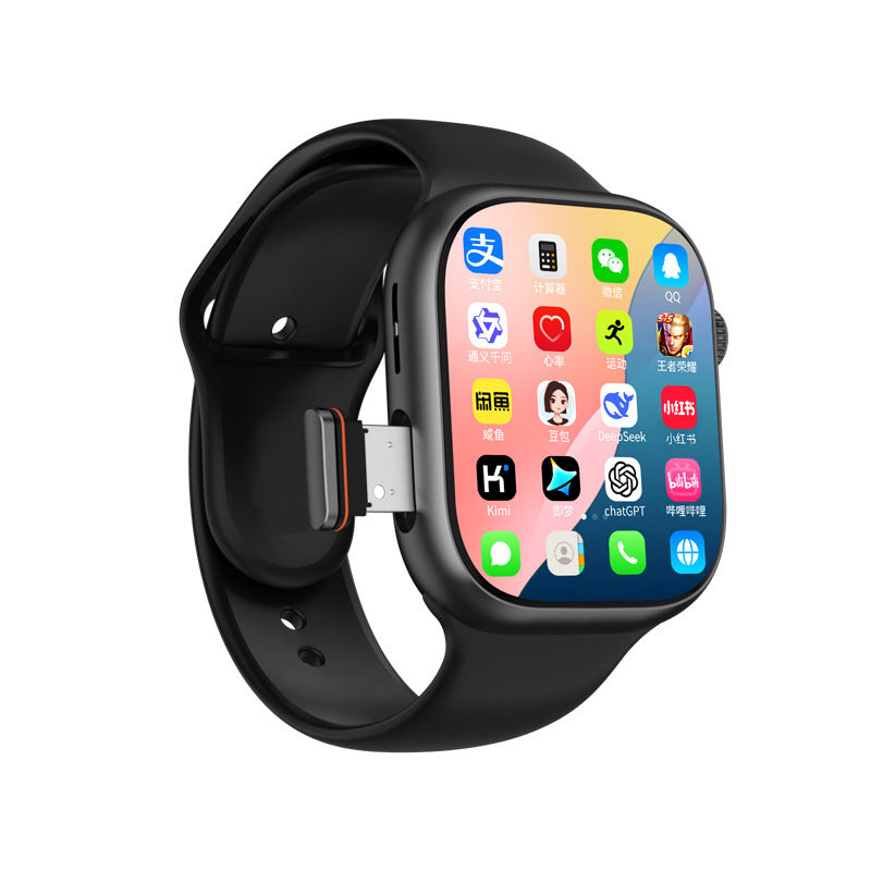 Shenzhen Huaqiangbei S10 Watch Phone with Card Slot, Sports Cross-Border Electronic Smart Watch, Multi-Functional iWatch