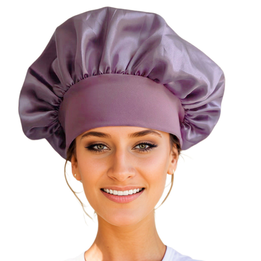 Wide-brimmed High Elastic Headscarf Beauty Cap Hair Care For Women