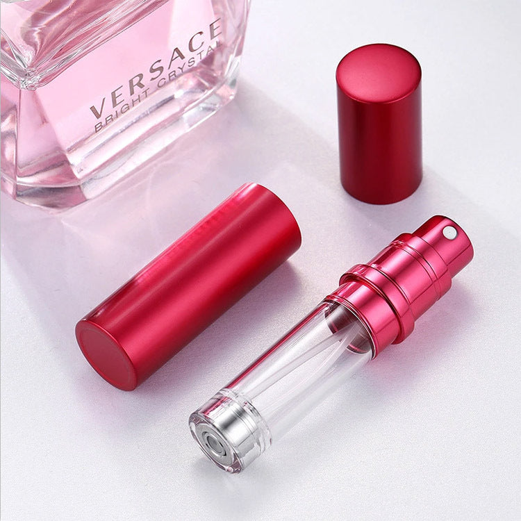 معطر زجاجات العطور الصغيرة المملوءة بالعطر زجاجة بخاخ محمولة فاخرة للسفر موزع زجاجة عطر فارغة صغيرة