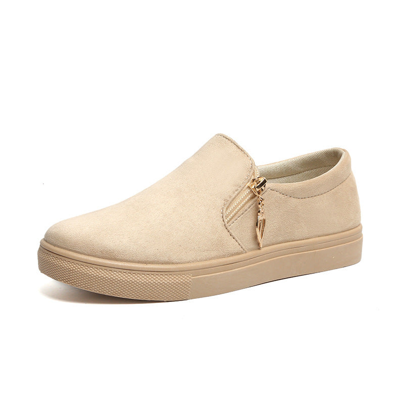 New Style Single Shoes Women Round Toe Flat Canvas Casual Shoes