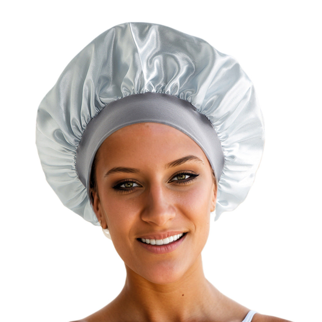 Wide-brimmed High Elastic Headscarf Beauty Cap Hair Care For Women