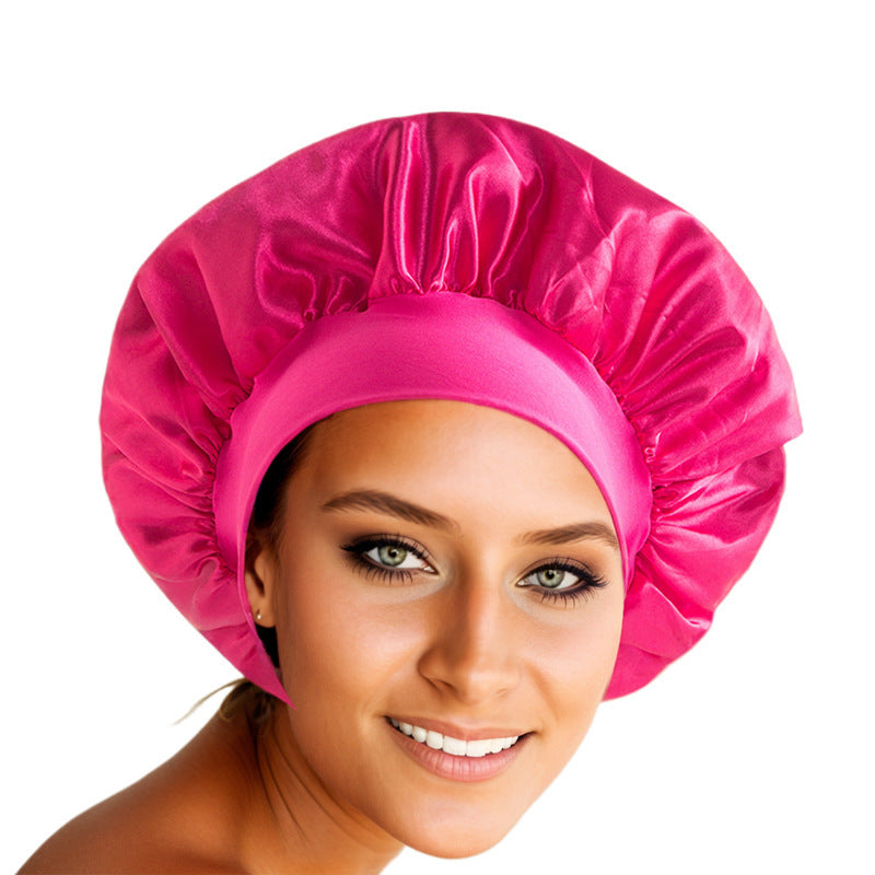 Wide-brimmed High Elastic Headscarf Beauty Cap Hair Care For Women