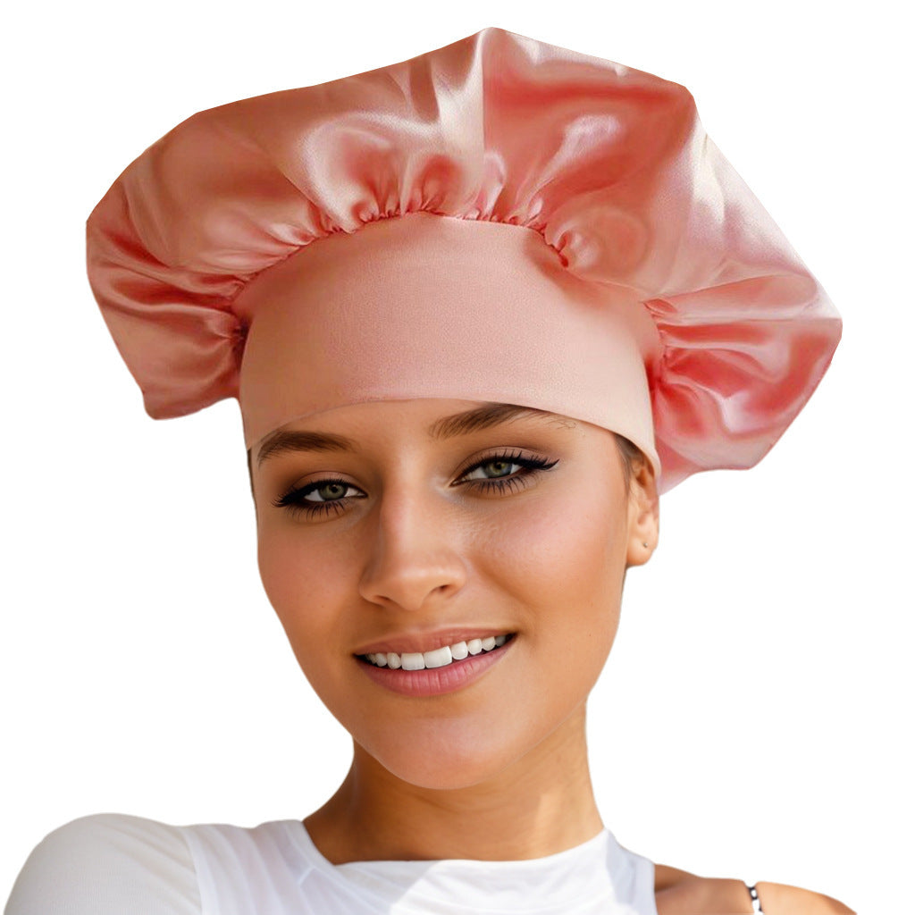 Wide-brimmed High Elastic Headscarf Beauty Cap Hair Care For Women