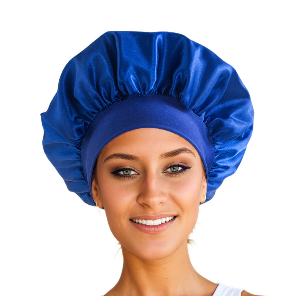 Wide-brimmed High Elastic Headscarf Beauty Cap Hair Care For Women