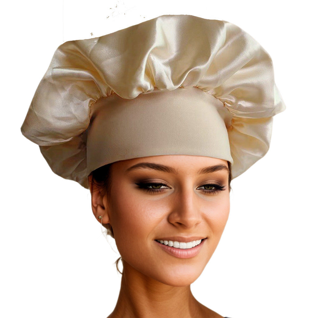 Wide-brimmed High Elastic Headscarf Beauty Cap Hair Care For Women