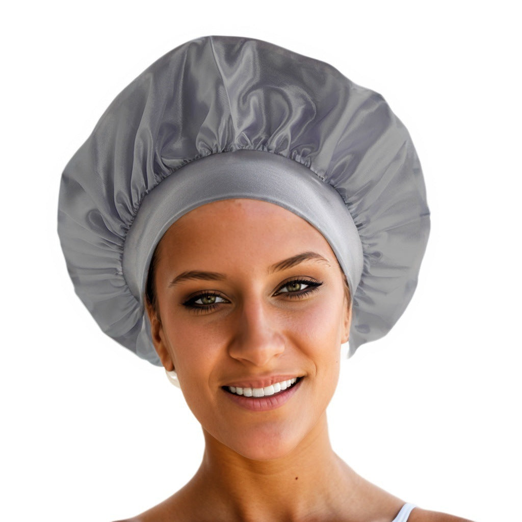 Wide-brimmed High Elastic Headscarf Beauty Cap Hair Care For Women